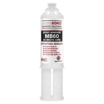 Megabond MB60 Precision 60 Minute Cure Epoxy Adhesive 25ml