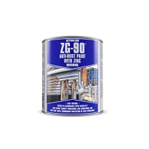 Action Can ZG-90 Brushing Zinc Galv Silver Paint 500ml Tin