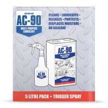 Action Can 2092 AC-90 Multipurpose Lubricant 5ltr Pack & Trigger Spray