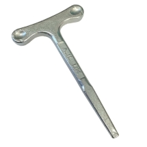T Keys Tapered Square Drive Zinc Plated 5inch