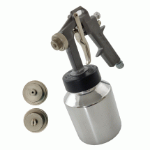 Suction Paint Spray Gun - Low Pressure Ideal For Small Air Compressors