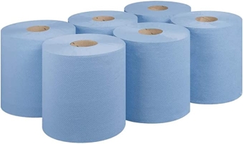 6 Pack of Blue Roll 2ply