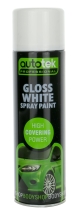 AutoTek Gloss White Paint 500ml