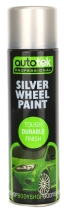 AutoTek wheel paint silver 500ml