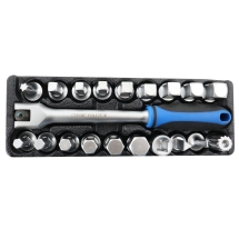 Toolzone KDPAU350 3/8inch20PC Drain Plug Sump Key Set