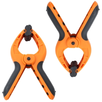 Toolzone CL151 PRO 4Inch Spring Clamps (2 piece set)