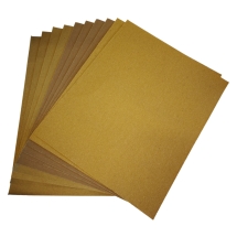 Toolzone KDPDC070 Sand Paper - Assorted Pack Of 10 Sanding Sheets