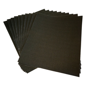 Toolzone KDPDC127 Emery Cloth Sheets - Assorted Pack Of 10 Emery Paper