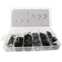 Toolzone KDPHW158 Assorted Box of E clips - 300 Pieces