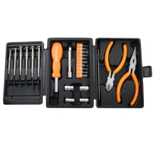 26Pc Mini Tool Kit with Multi-Purpose Tools