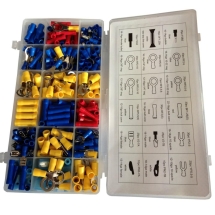 Toolzone KDPPL312 360PC Wire Terminals in Assort. Box