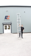 LFI H8RNDRD30 Double Roof Ladder 3M - 4.3M