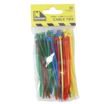 Newsome CTA01 Coloured Cable Ties(50) 100MM X 2.5MM