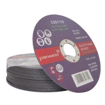 Parweld Thin Cutting Discs 115mm x 1.0mm x 22.2mm Stainless & Mild Steel