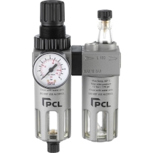 PCL ATCFRL6 1/4inch Air Treatment Filter/Reg + Lubricator