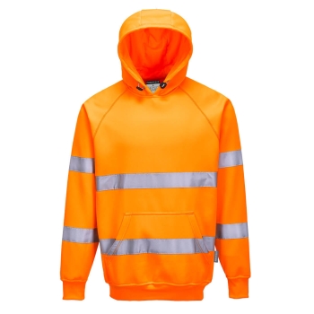Portwest 304 Hi-Vis Hooded Sweatshirt XL R Orange