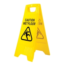 Portwest HV20 Wet Floor Warning Sign R Yellow