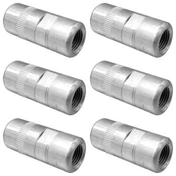 Samoa 4 Jaw Connector Grease Gun Ends H/Duty (Pack of 6)