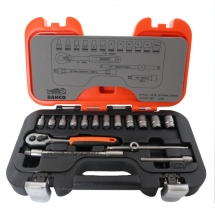 Bahco S160 Socket Set 16pc 1/4IN DR